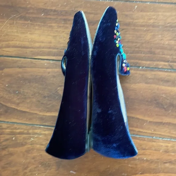 Ron White velvet flats (sz 5) - Picture 3 of 11